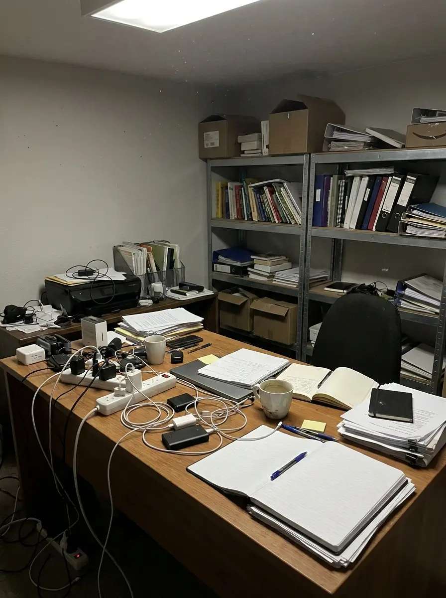 Antes — Quarto isométrico