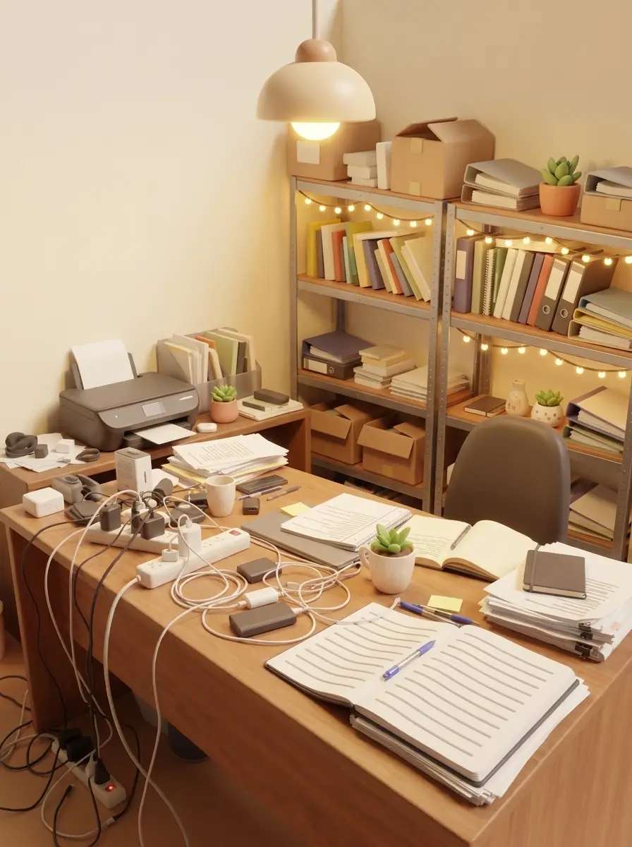 Depois — Quarto isométrico