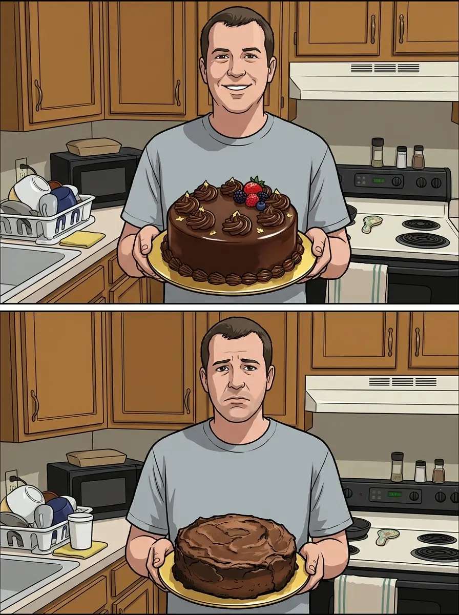 Depois — Antes vs depois cômico
