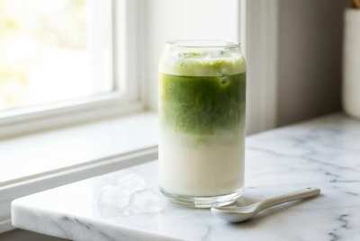 Matcha gelado