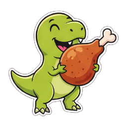 Fome de dinossauro!